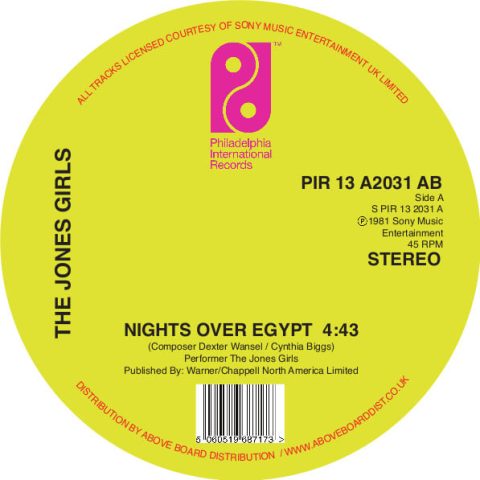 The Jones Girls - Nights Over Egypt