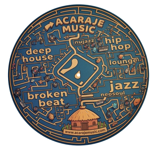 Acaraje Music™ Slipmats [Maze]
